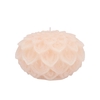 Candle Dahlia Ivory 12x8cm