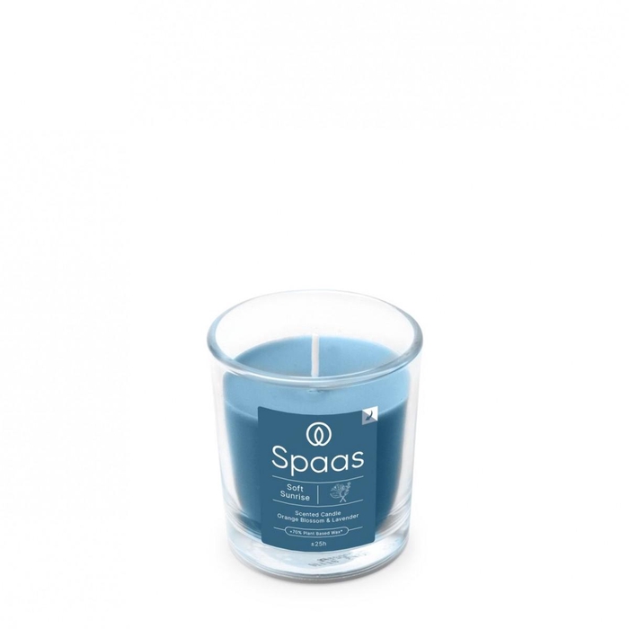 <h4>Kaars Geur glas d07*7.5cm Sunrise</h4>