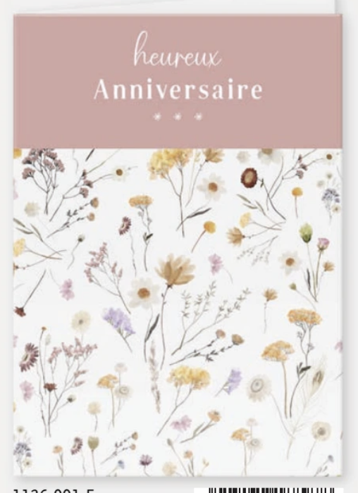 <h4>Heureux anniversaire (1126001F)</h4>