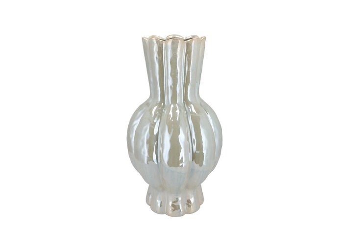 Garlic Pearl High Vase 17x30cm