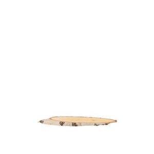 NATURE BIRCH SLICE OVAL D6-9CM / L1