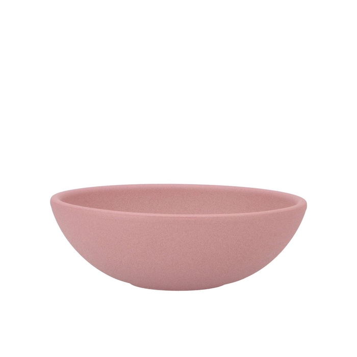 <h4>Vinci Pink Bowl Low 20x7cm</h4>