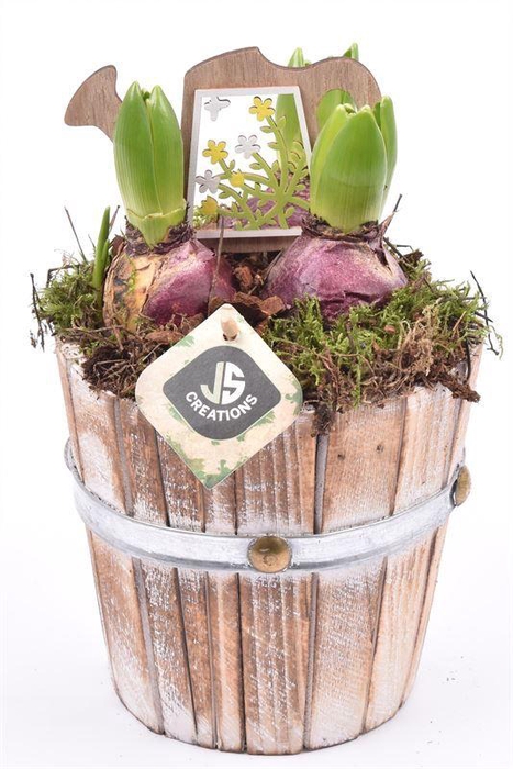 <h4>Hout pot 15cm</h4>