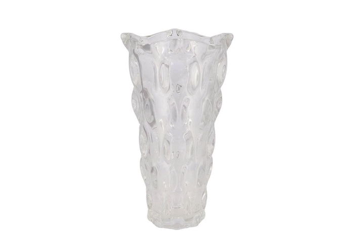 Jazz Transparent Vase Ass 16x28cm Nm