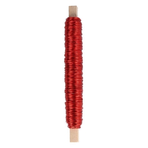 Wikkeldraad 100grx0,5mm rood