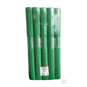 FLORISTENCREPE 50CM*2,5M LIGHT GREEN 5 ROLLEN