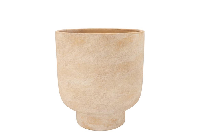 <h4>Florence Antique Gold Pot Round 15x15x17cm</h4>