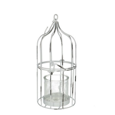 <h4>Homedeco Vogelkooi d15*30cm+glas</h4>