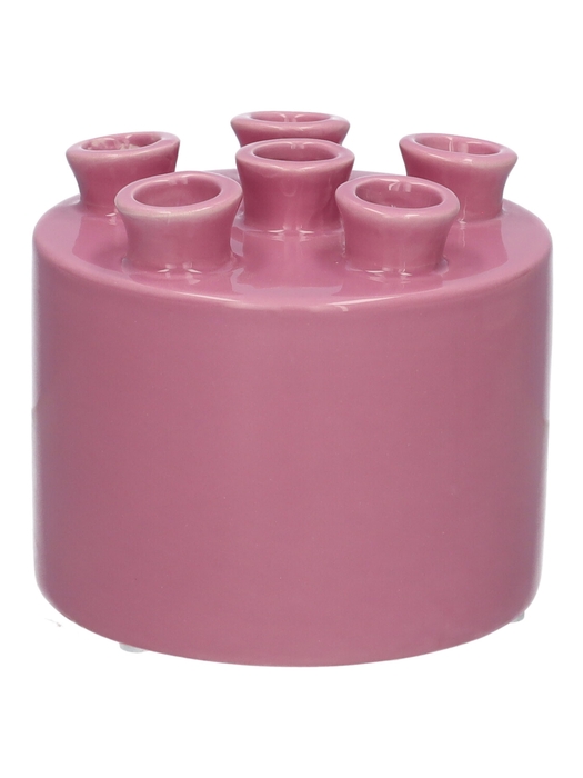 <h4>DF03-666844100 - Vase Tulia d3/12xh10.5 lavender</h4>