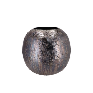 Noah Wild Black Vase Flower Ball Iron 20x20x18cm