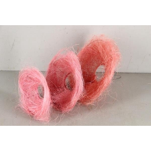 Bouquet Holder 15+20+25cm Pink