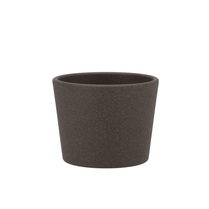 <h4>Ceramic Dark Grey Pot 11x9,5cm Nm</h4>
