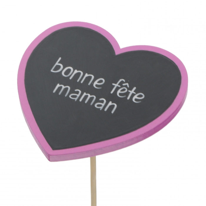 <h4>Valentijn 50cm Hart Bonne fête 8cm</h4>