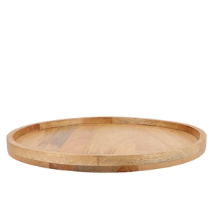 Mumbai Mango Wooden Tray Round Edge 45x45x3cm