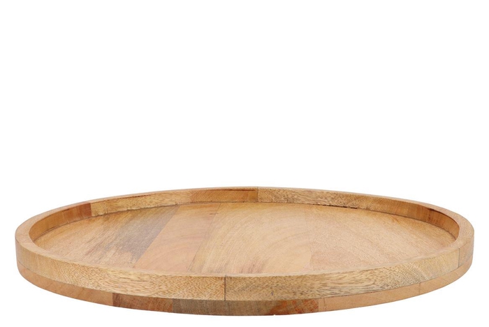 <h4>Mumbai Mango Wooden Tray Round Edge 45x45x3cm</h4>