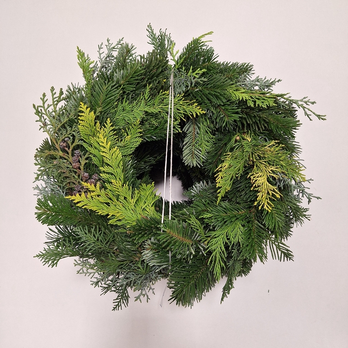 <h4>ADVENTKRANZ NORDM MIX 25CM</h4>