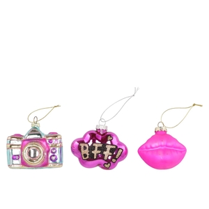 Glassball Ornaments Memories With Bff 11x5x7cm