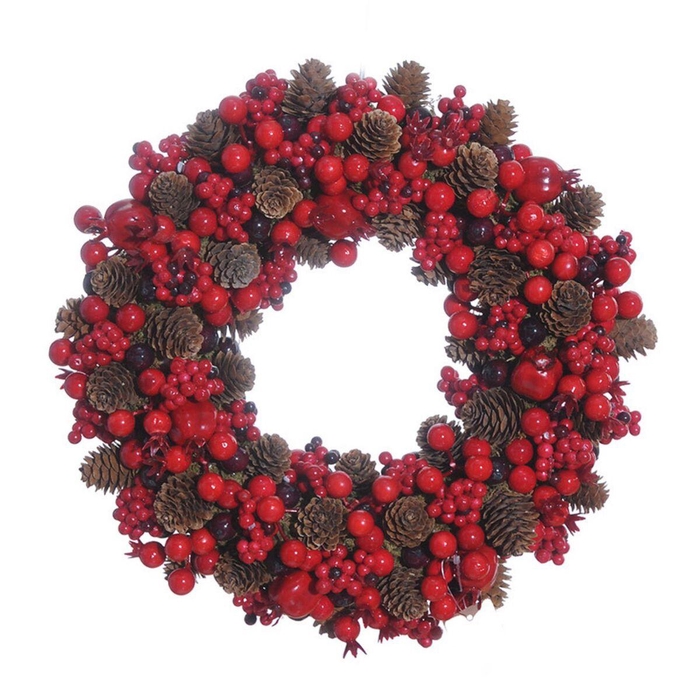 <h4>Christmas d34cm Pinecone Berry</h4>