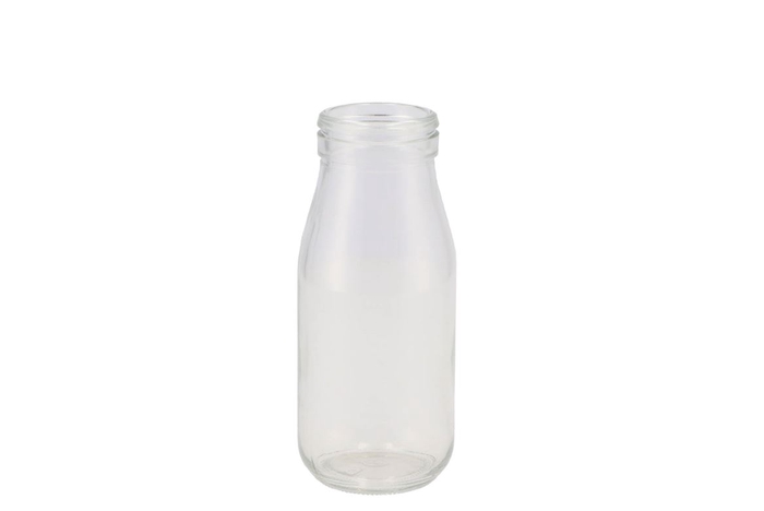 <h4>Glass Milk Bottle C 6x14cm A Piece</h4>