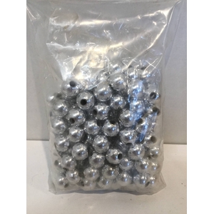 PARELS ZILVER 100GR 12MM