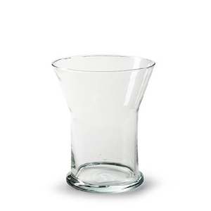 Glass vase diane d14 5 18cm