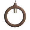 Lamp Mango Wood Hanging Brown