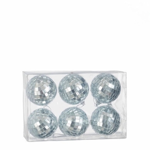 Kerstbal Spiegelbal 60mm x6