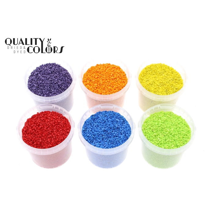 <h4>Granulaat 1 ltr bucket Mixed colours</h4>