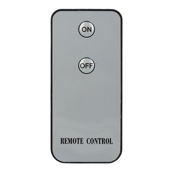 <h4>Remote controller 8.5x3.5x0.5 silver</h4>