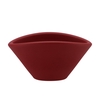 Vinci Red Velvet Bowl Oval 24x17x12cm