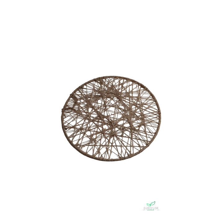<h4>JUTE CIRKEL WEB 40CM</h4>