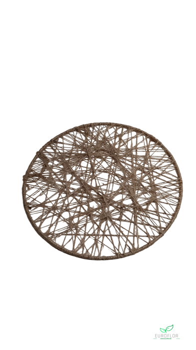 JUTE CIRKEL WEB 40CM
