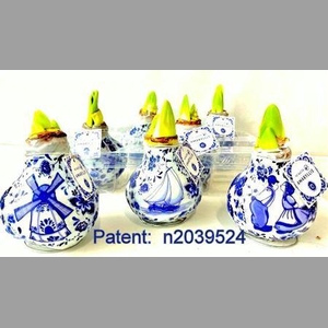 Bloembol Hipp Delfts Blue Decor