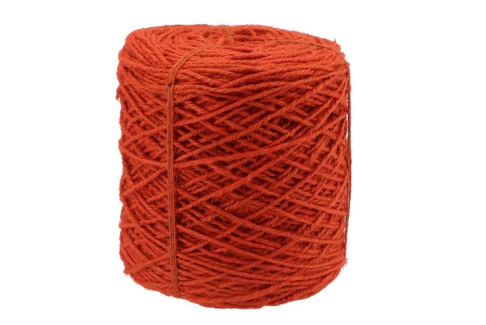 Ribbon Flax Cord Jute Orange 3,5mm 1kg Nm