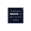 Tile Energie Blue 10x10x1cm Nm