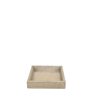 Hout Tray 14*14*3cm