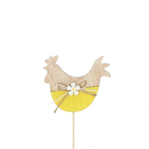 Easter Sticks 12cm rooster 8cm
