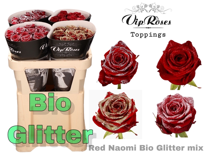 R GR RED NAOMI BIO GLITTER MIX