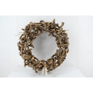 WREATH CORYLUS ROUGH 85CM