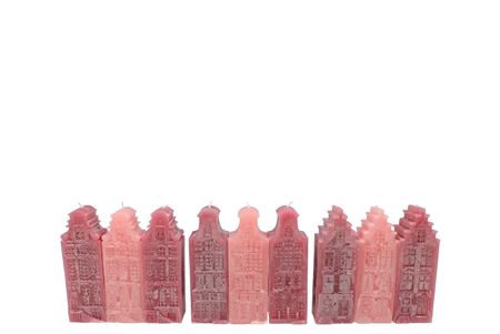 <h4>Candle A'dam House Sweets Pink Mix 6x6x16cm</h4>