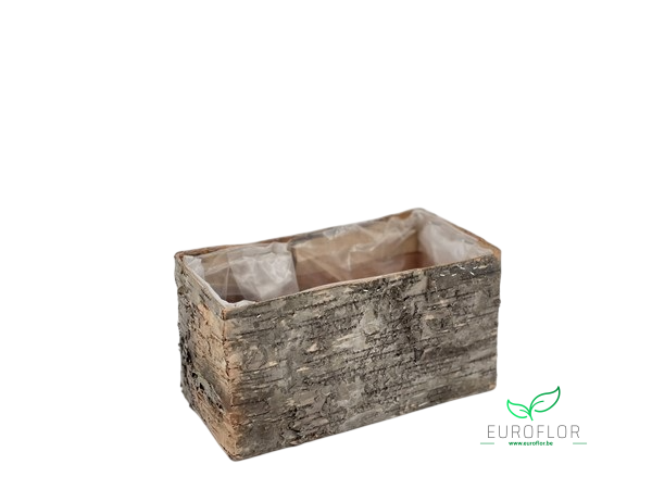 BIRCH PLANTER 18X9X9