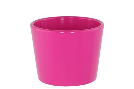 <h4>Ceramic Pink Shiny Pot 11cm Nm</h4>