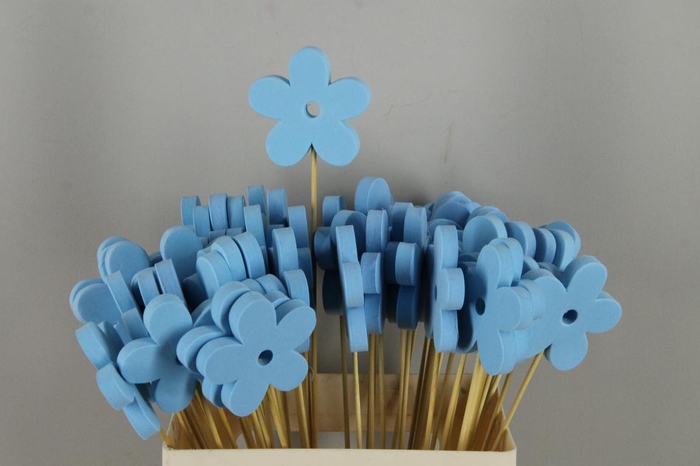 <h4>Stick Flower Foam Blue</h4>