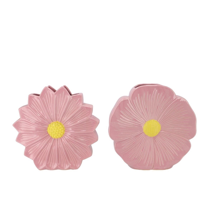 <h4>Bloom Old Pink Vase Daisy Ass 40x11x40cm</h4>