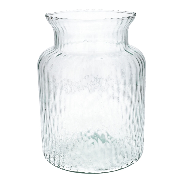 <h4>Vase Hammer Bose d15\\19xh25.5 clear Eco</h4>