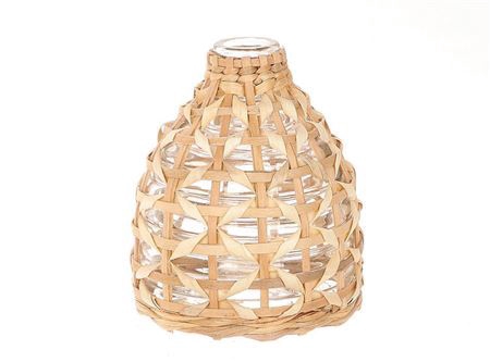 Deco Vase Wadai Glass H20d16