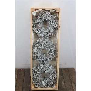 Wr Mixed Fruit Wax White 23cm