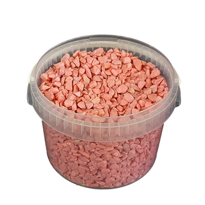 Rocks 3 ltr bucket Pink