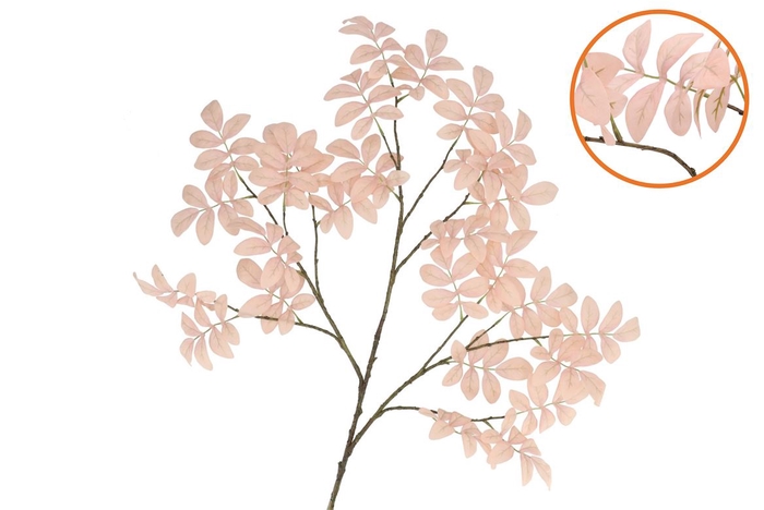<h4>Silk Leaf Rowan Champagne 125cm Nm</h4>