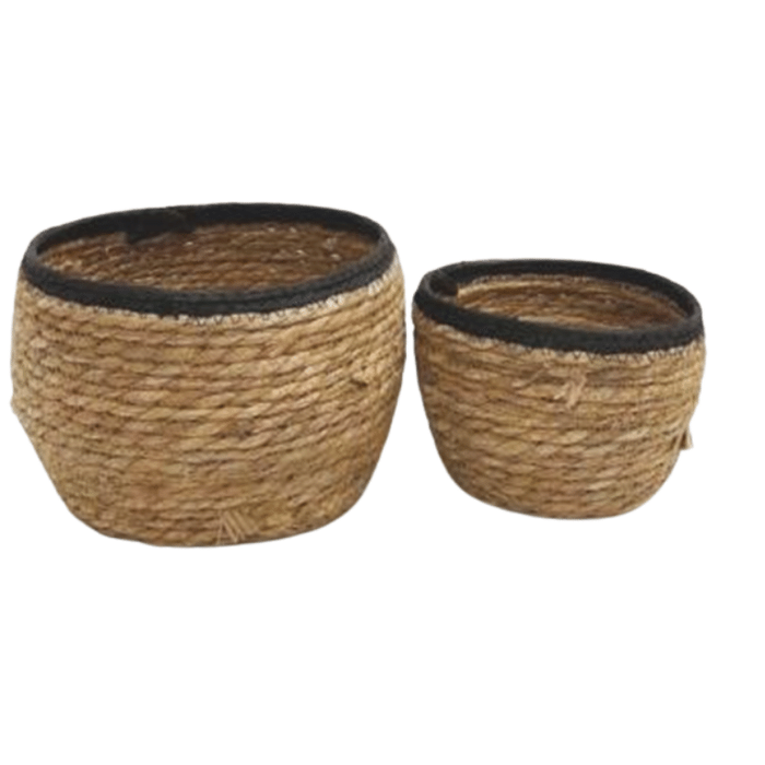 <h4>KIT CESTO PALHA DUPLA PCS 25X25X16</h4>